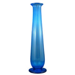 Antique Tall Glass Vase