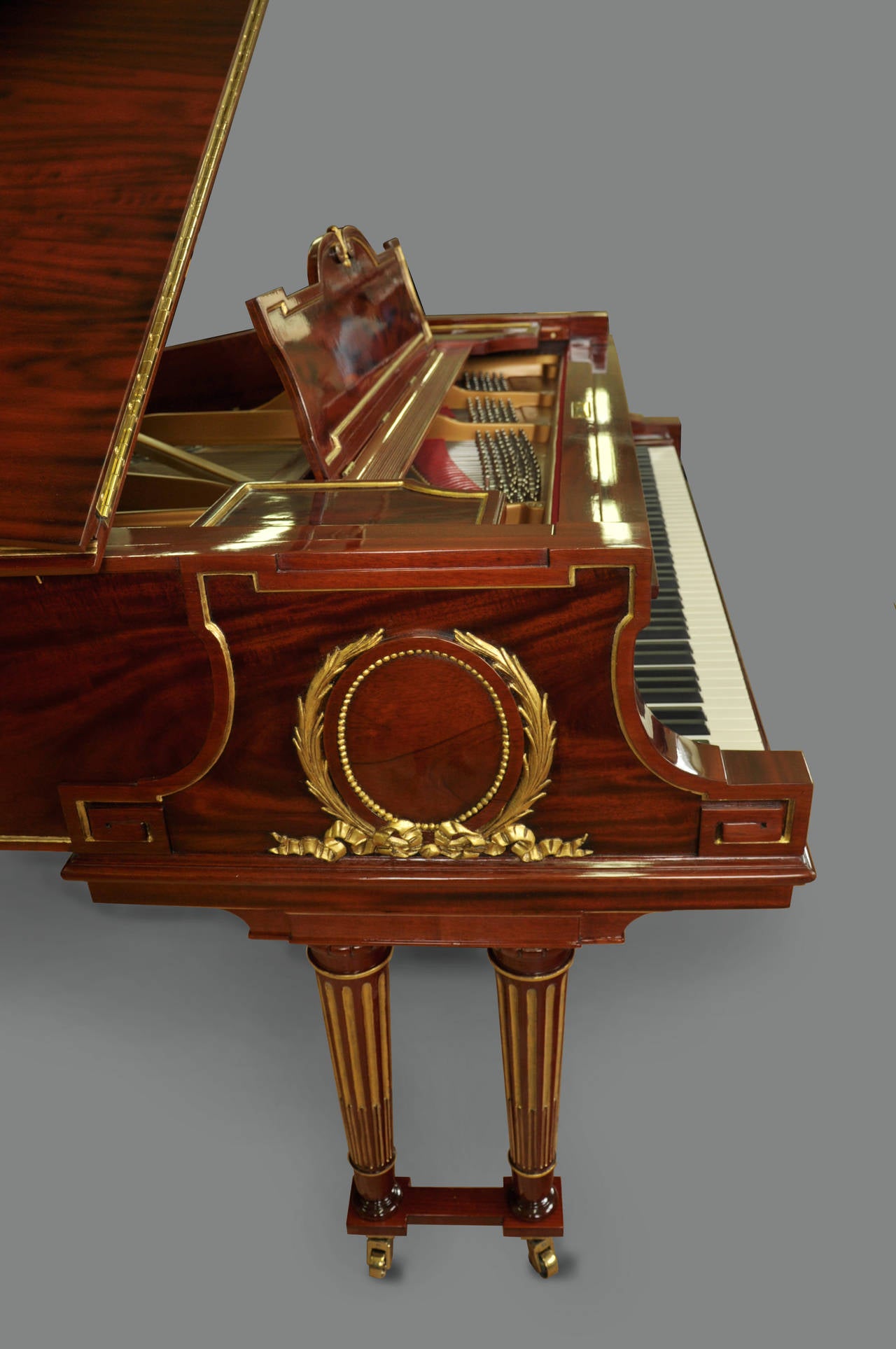 Vintage Louis XIV Steinway & Sons Model B Piano circa 1920 For Sale 1