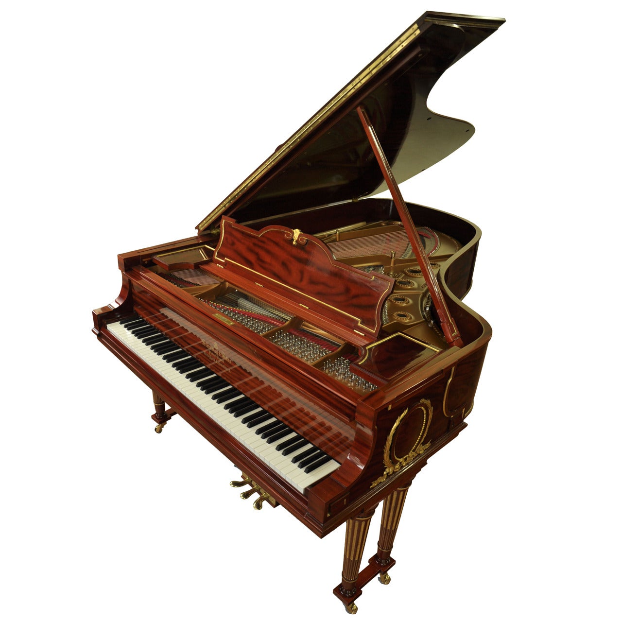 Vintage Louis XIV Steinway & Sons Model B Piano circa 1920 For Sale