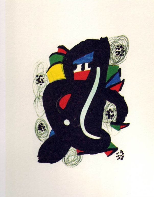 La Melodie Acide, 1980 by Joan Miro For Sale 1