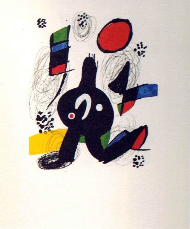 La Melodie Acide, 1980 by Joan Miro For Sale 2