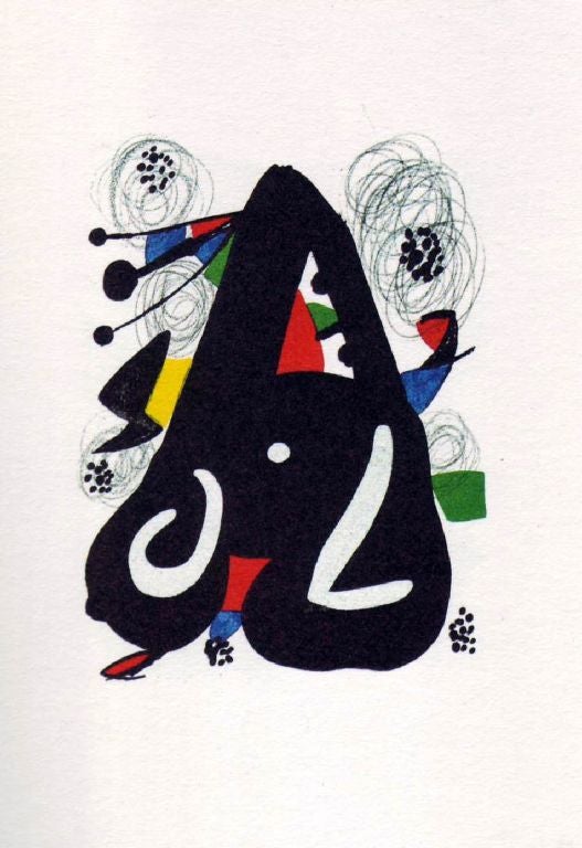 La Melodie Acide, 1980 by Joan Miro For Sale 4