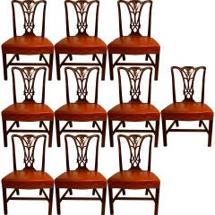 set of 10 dining  room chairs