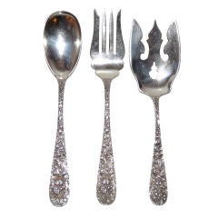 Steiff sterling serving pieces