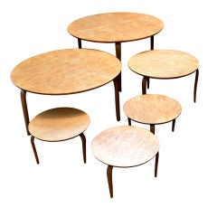 Bruno Mathsson nesting tables.