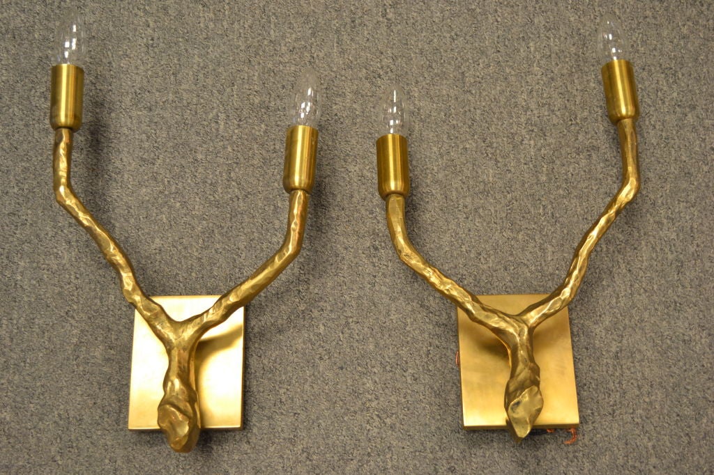 These good looking sconces are called 