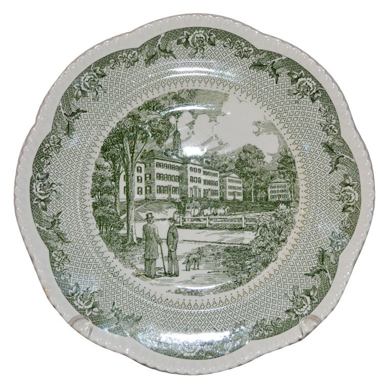 Dartmouth College plates at 1stDibs