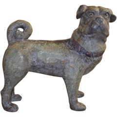 papier mache pug
