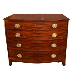 antique bowfront chest