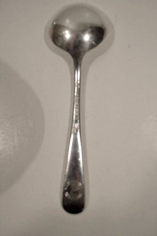 20th Century Kirk Repousse Sterling Flatware For Sale