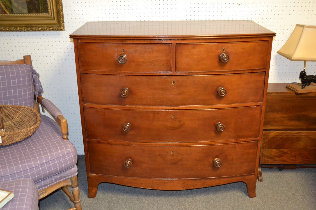 American cherry chest