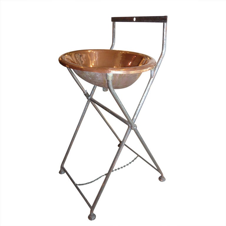 French Portable Washstand For Sale