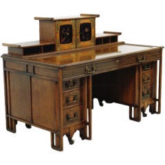 Antique Walnut Desk Designed by Thomas Jeckyll