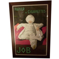 Vintage 'Job' -Cigarette Papers Poster