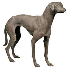 Contemporary Bronze Dog