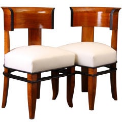 A Pair Of Piacentini Side Chairs