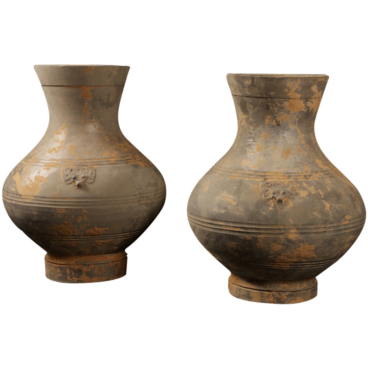 Pair of Chinese Vessels For Sale