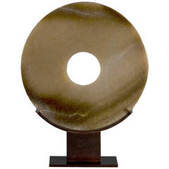 Chinese Jade Bi Disk