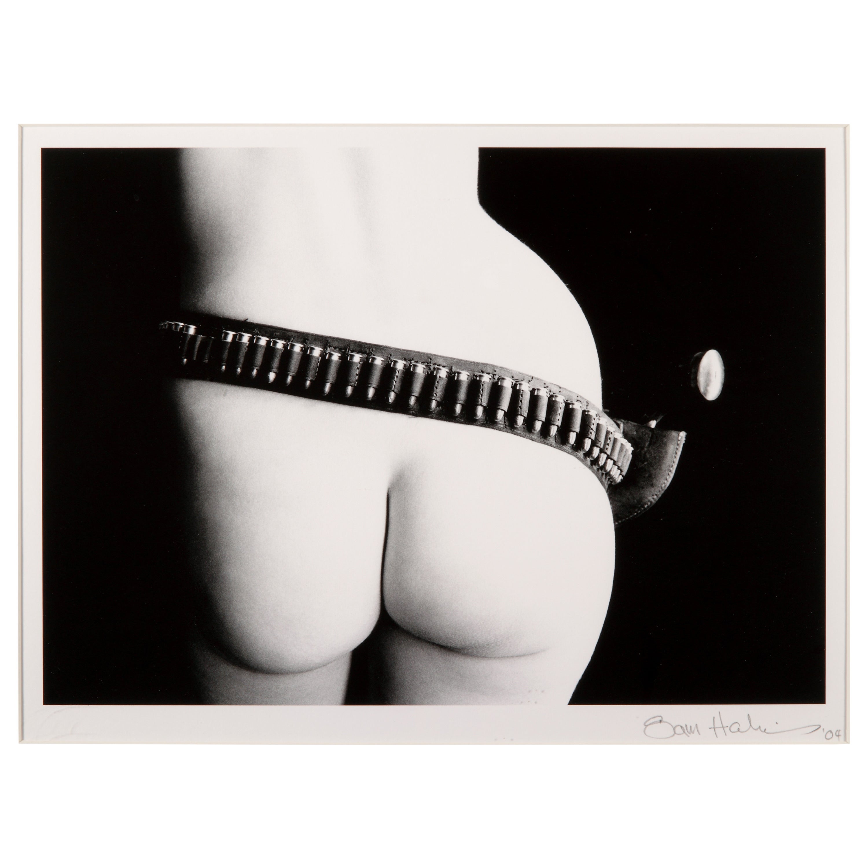 'Gunbelt Rear' Photograph, Sam Haskins For Sale