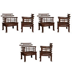 A set of Six Chairs