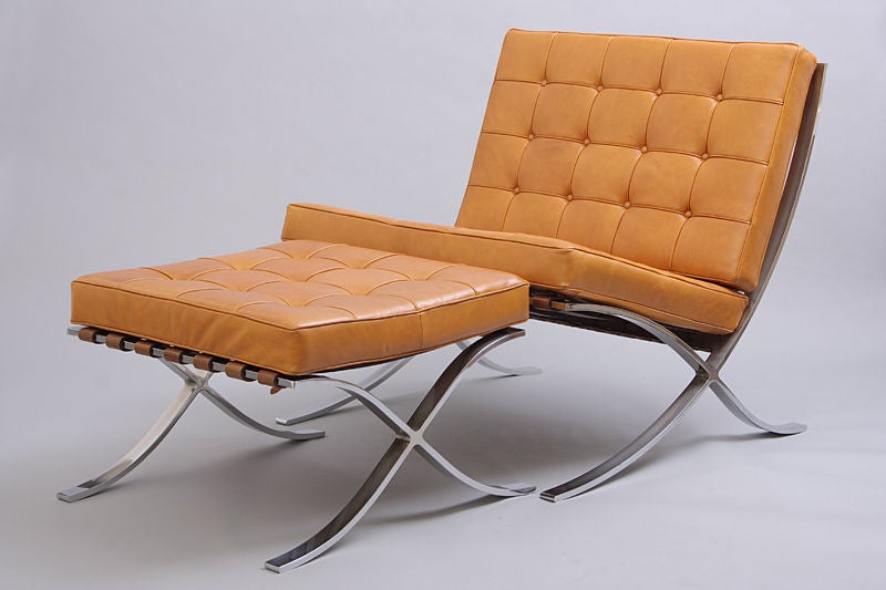 Ludwig Mies van der Rohe. Designed in 1929 and executed in 1950.