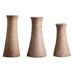 Three Proto-Bactrian Column Idol