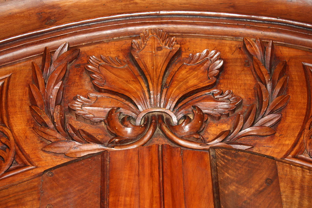 19th Century French Provincial Walnut Armoire