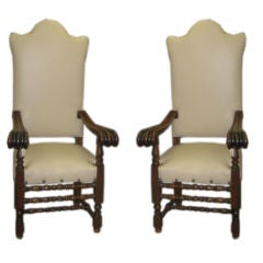 Pair of Italian Arm Chairs