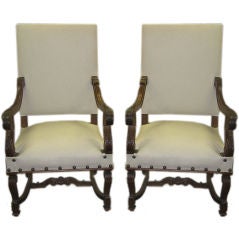 Antique Pair of Continental Chairs