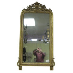 Louis Phillipe mirror with cartouche