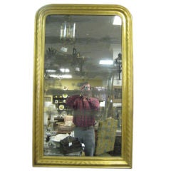 Gold gilded Louis Phillipe mirror