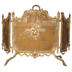 French Fire Screen