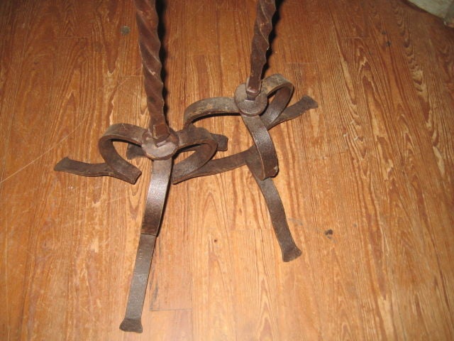 Pair Italian Prickets, Candlesticks