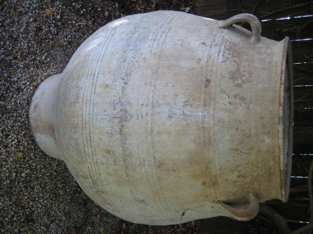 19th Century Crete Olive Jar In Excellent Condition In Fairhope, AL
