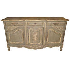French Painted Buffet from Early 1900
s