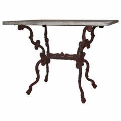 19th Century French Bistro Table