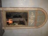 Antique Architectural Trumeau Mirror