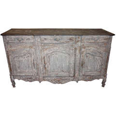 Painted French Provincial Buffet