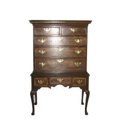 Queen Ann Low Boy Chest on Stand