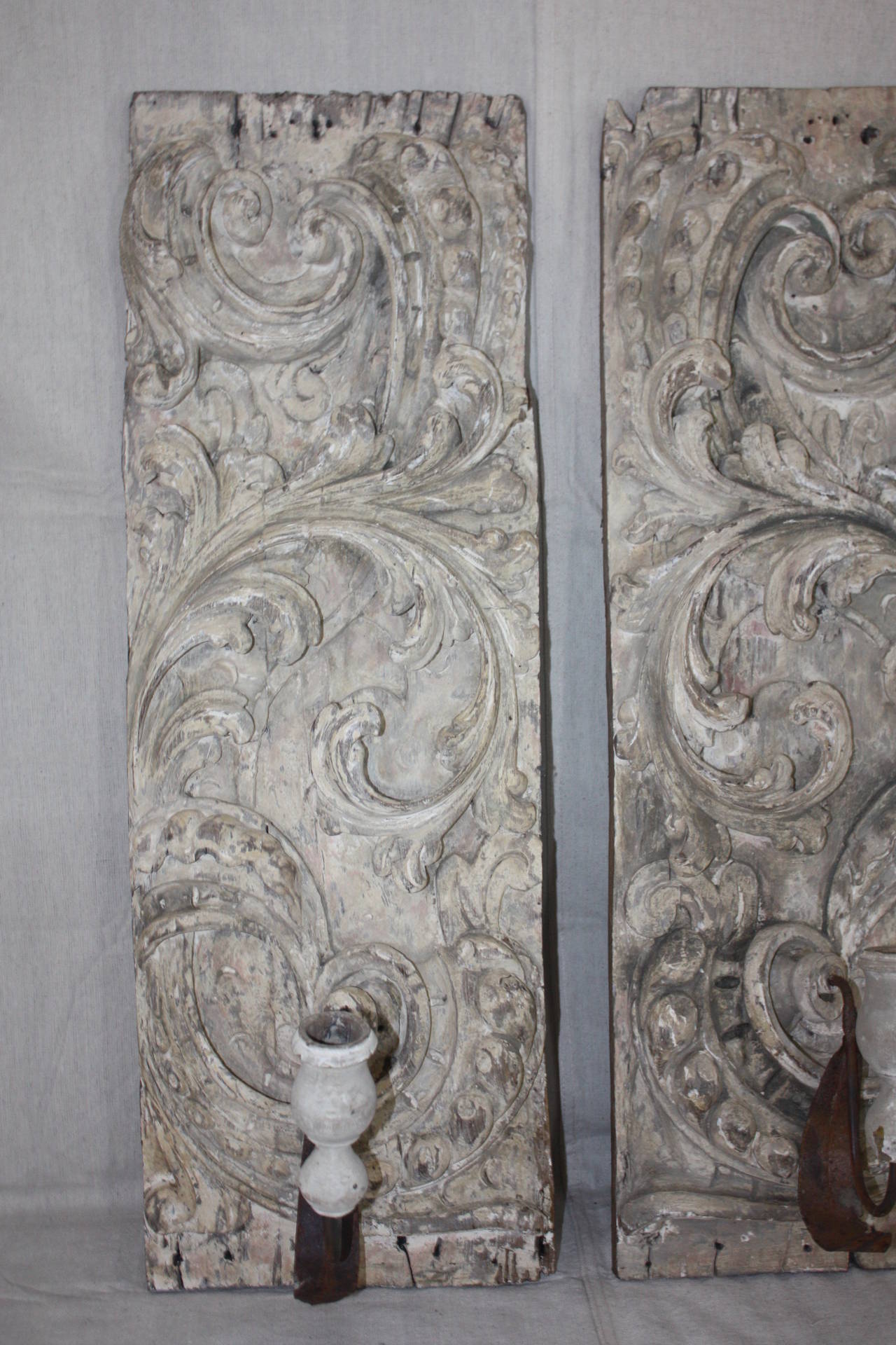 Pair of 18th Century French Sconces In Excellent Condition In Fairhope, AL