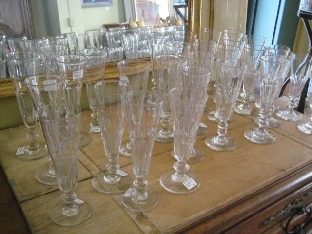 french champagne glass