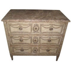 French Painted Commode