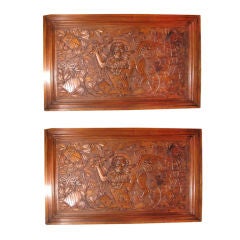 Antique Italian Wood Carvings