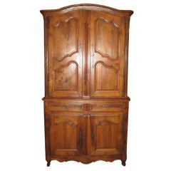 French Walnut Buffet Deux Corps