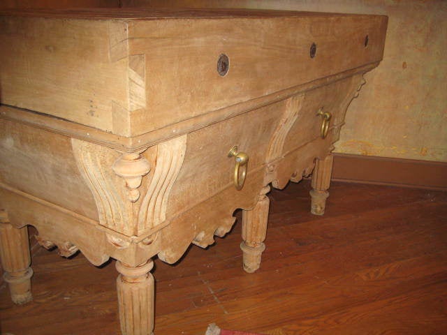 French Chopping Block Table 2