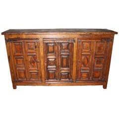 Antique Spanish 18th Century Buffet