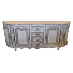 Large French Painted Buffet