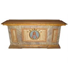 French Altar Console Table