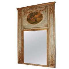Early 19th Century French Trumeau Mirror
