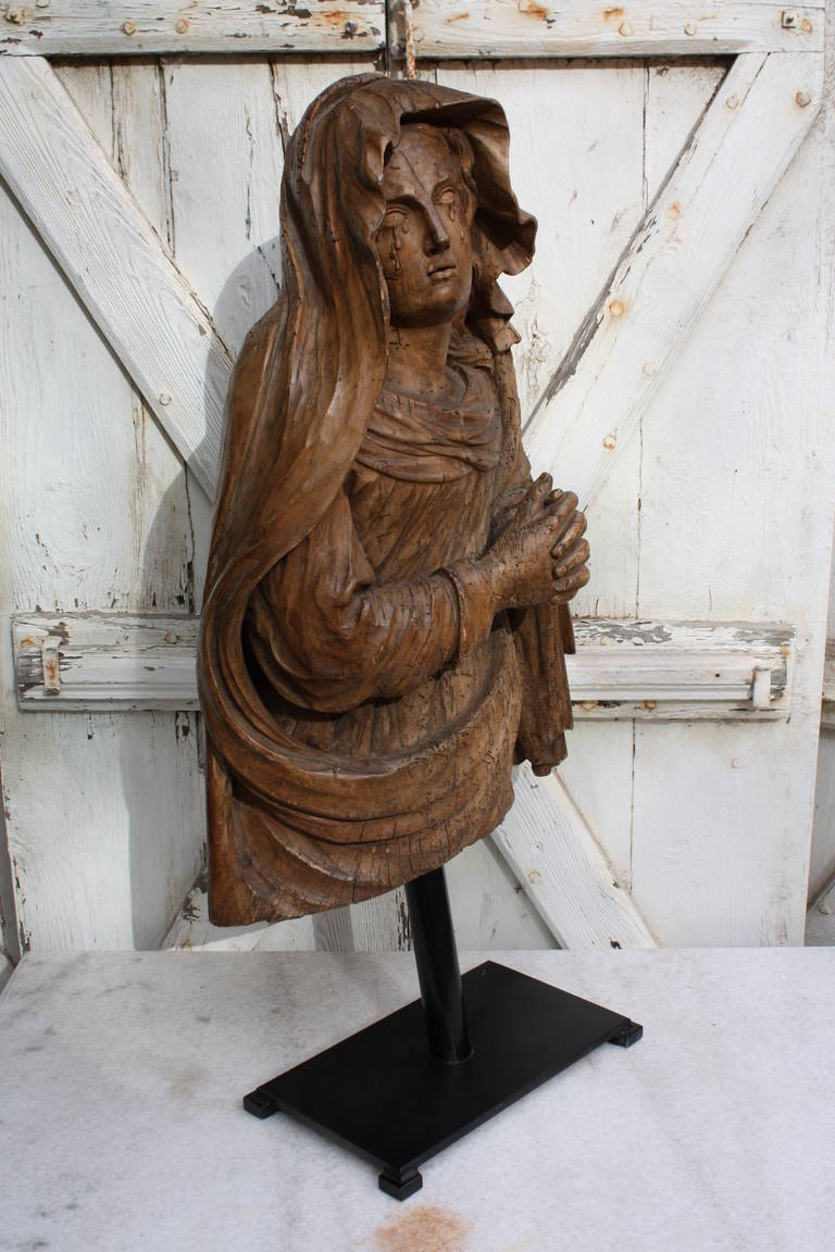 18th Century Italian Statue of a Weeping Mary Magdalene 1